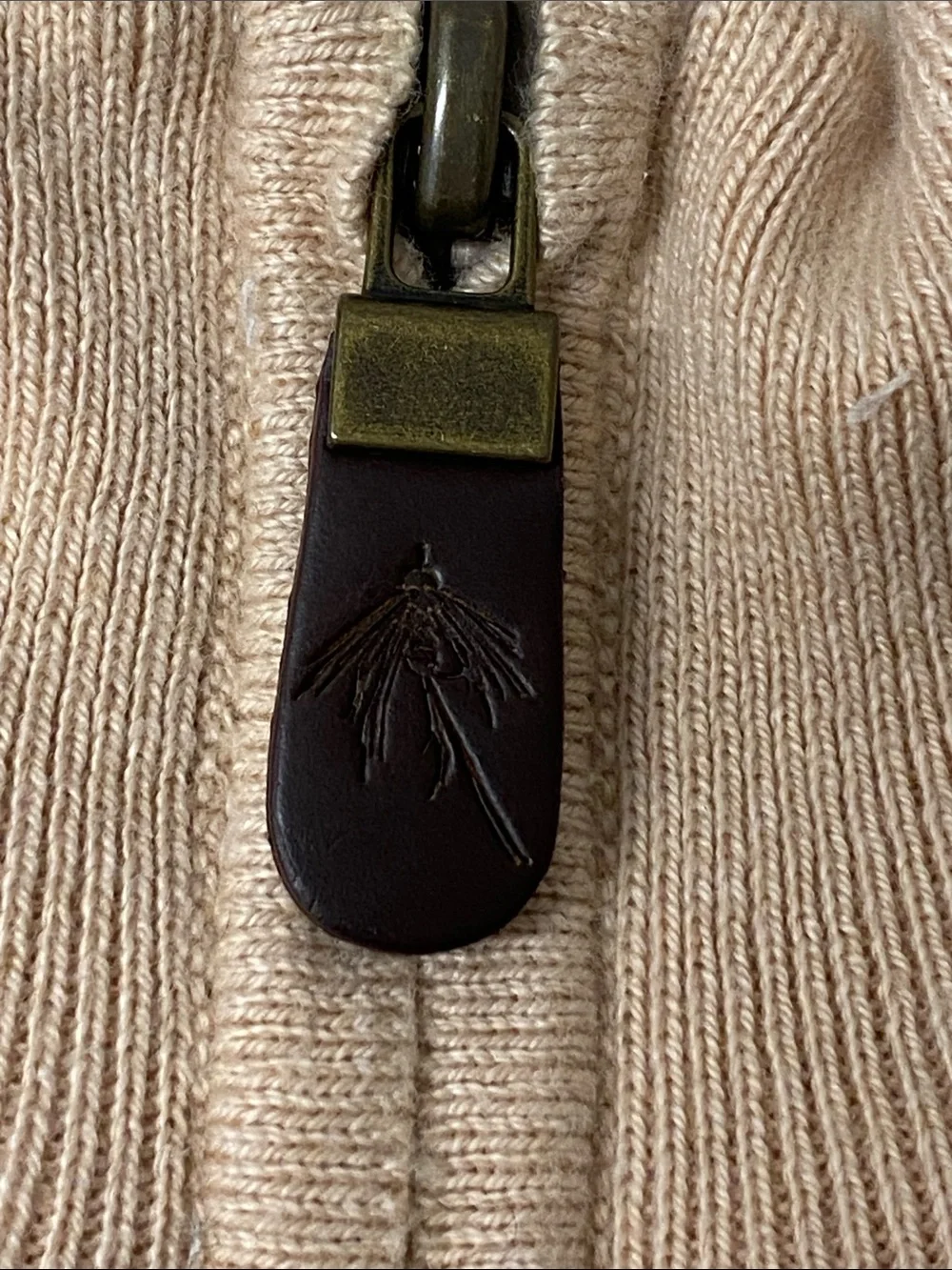 Orvis Half-Zip Cotton Cashmere Sweater Vest NWT